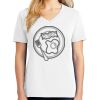 1-DAY RUSH NO MINIMUM Ladies V-Neck Short Sleeve T-Shirt Thumbnail