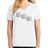 1-DAY RUSH NO MINIMUM Ladies V-Neck Short Sleeve T-Shirt Thumbnail