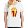 1-DAY RUSH NO MINIMUM Ladies V-Neck Short Sleeve T-Shirt Thumbnail
