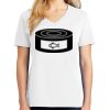 1-DAY RUSH NO MINIMUM Ladies V-Neck Short Sleeve T-Shirt Thumbnail