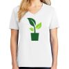 1-DAY RUSH NO MINIMUM Ladies V-Neck Short Sleeve T-Shirt Thumbnail