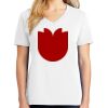 1-DAY RUSH NO MINIMUM Ladies V-Neck Short Sleeve T-Shirt Thumbnail