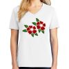 1-DAY RUSH NO MINIMUM Ladies V-Neck Short Sleeve T-Shirt Thumbnail