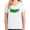 1-DAY RUSH NO MINIMUM Ladies V-Neck Short Sleeve T-Shirt Thumbnail
