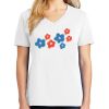 1-DAY RUSH NO MINIMUM Ladies V-Neck Short Sleeve T-Shirt Thumbnail