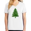 1-DAY RUSH NO MINIMUM Ladies V-Neck Short Sleeve T-Shirt Thumbnail