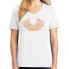 1-DAY RUSH NO MINIMUM Ladies V-Neck Short Sleeve T-Shirt Thumbnail