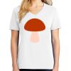 1-DAY RUSH NO MINIMUM Ladies V-Neck Short Sleeve T-Shirt Thumbnail