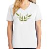 1-DAY RUSH NO MINIMUM Ladies V-Neck Short Sleeve T-Shirt Thumbnail