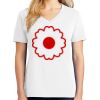 1-DAY RUSH NO MINIMUM Ladies V-Neck Short Sleeve T-Shirt Thumbnail