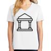 1-DAY RUSH NO MINIMUM Ladies V-Neck Short Sleeve T-Shirt Thumbnail