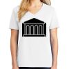 1-DAY RUSH NO MINIMUM Ladies V-Neck Short Sleeve T-Shirt Thumbnail