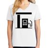 1-DAY RUSH NO MINIMUM Ladies V-Neck Short Sleeve T-Shirt Thumbnail