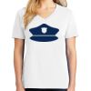1-DAY RUSH NO MINIMUM Ladies V-Neck Short Sleeve T-Shirt Thumbnail