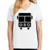 1-DAY RUSH NO MINIMUM Ladies V-Neck Short Sleeve T-Shirt Thumbnail