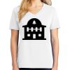 1-DAY RUSH NO MINIMUM Ladies V-Neck Short Sleeve T-Shirt Thumbnail