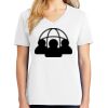 1-DAY RUSH NO MINIMUM Ladies V-Neck Short Sleeve T-Shirt Thumbnail