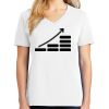 1-DAY RUSH NO MINIMUM Ladies V-Neck Short Sleeve T-Shirt Thumbnail