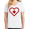 1-DAY RUSH NO MINIMUM Ladies V-Neck Short Sleeve T-Shirt Thumbnail