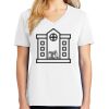 1-DAY RUSH NO MINIMUM Ladies V-Neck Short Sleeve T-Shirt Thumbnail