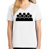1-DAY RUSH NO MINIMUM Ladies V-Neck Short Sleeve T-Shirt Thumbnail