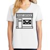 1-DAY RUSH NO MINIMUM Ladies V-Neck Short Sleeve T-Shirt Thumbnail
