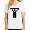 1-DAY RUSH NO MINIMUM Ladies V-Neck Short Sleeve T-Shirt Thumbnail