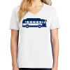 1-DAY RUSH NO MINIMUM Ladies V-Neck Short Sleeve T-Shirt Thumbnail