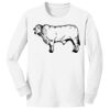 1-DAY NO MINIMUM Youth Long Sleeve Crewneck T-Shirt Thumbnail