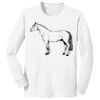 1-DAY NO MINIMUM Youth Long Sleeve Crewneck T-Shirt Thumbnail