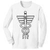 1-DAY NO MINIMUM Youth Long Sleeve Crewneck T-Shirt Thumbnail