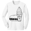 1-DAY NO MINIMUM Youth Long Sleeve Crewneck T-Shirt Thumbnail