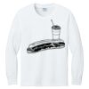 1-DAY NO MINIMUM Youth Long Sleeve Crewneck T-Shirt Thumbnail