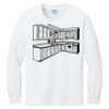 1-DAY NO MINIMUM Youth Long Sleeve Crewneck T-Shirt Thumbnail