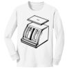 1-DAY NO MINIMUM Youth Long Sleeve Crewneck T-Shirt Thumbnail