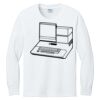 1-DAY NO MINIMUM Youth Long Sleeve Crewneck T-Shirt Thumbnail