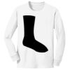 1-DAY NO MINIMUM Youth Long Sleeve Crewneck T-Shirt Thumbnail