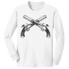 1-DAY NO MINIMUM Youth Long Sleeve Crewneck T-Shirt Thumbnail