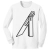 1-DAY NO MINIMUM Youth Long Sleeve Crewneck T-Shirt Thumbnail