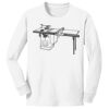 1-DAY NO MINIMUM Youth Long Sleeve Crewneck T-Shirt Thumbnail