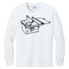 1-DAY NO MINIMUM Youth Long Sleeve Crewneck T-Shirt Thumbnail