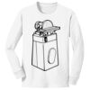 1-DAY NO MINIMUM Youth Long Sleeve Crewneck T-Shirt Thumbnail