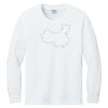 1-DAY NO MINIMUM Youth Long Sleeve Crewneck T-Shirt Thumbnail
