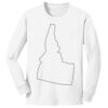 1-DAY NO MINIMUM Youth Long Sleeve Crewneck T-Shirt Thumbnail