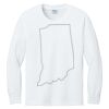 1-DAY NO MINIMUM Youth Long Sleeve Crewneck T-Shirt Thumbnail
