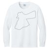 1-DAY NO MINIMUM Youth Long Sleeve Crewneck T-Shirt Thumbnail