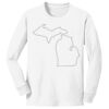 1-DAY NO MINIMUM Youth Long Sleeve Crewneck T-Shirt Thumbnail