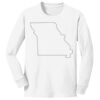 1-DAY NO MINIMUM Youth Long Sleeve Crewneck T-Shirt Thumbnail