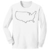 1-DAY NO MINIMUM Youth Long Sleeve Crewneck T-Shirt Thumbnail
