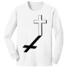 1-DAY NO MINIMUM Youth Long Sleeve Crewneck T-Shirt Thumbnail